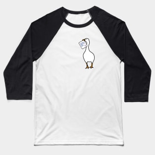 Small Goose with Stolen Joe Biden First Debate Quote Baseball T-Shirt